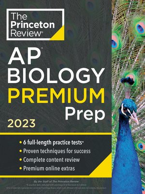 cover image of Princeton Review AP Biology Premium Prep, 2023